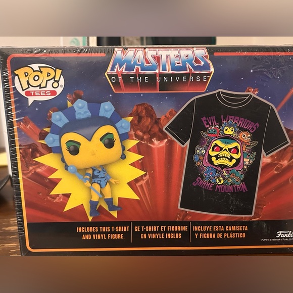 New Sealed Funko Pop Evil Lynn POP! And Tshirt Medium Tee boxed set - Picture 2 of 5